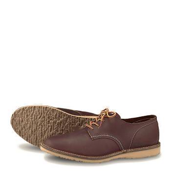 Red Wing Heritage Weekender - Bordove Oxford Topanky Panske, RW009SK